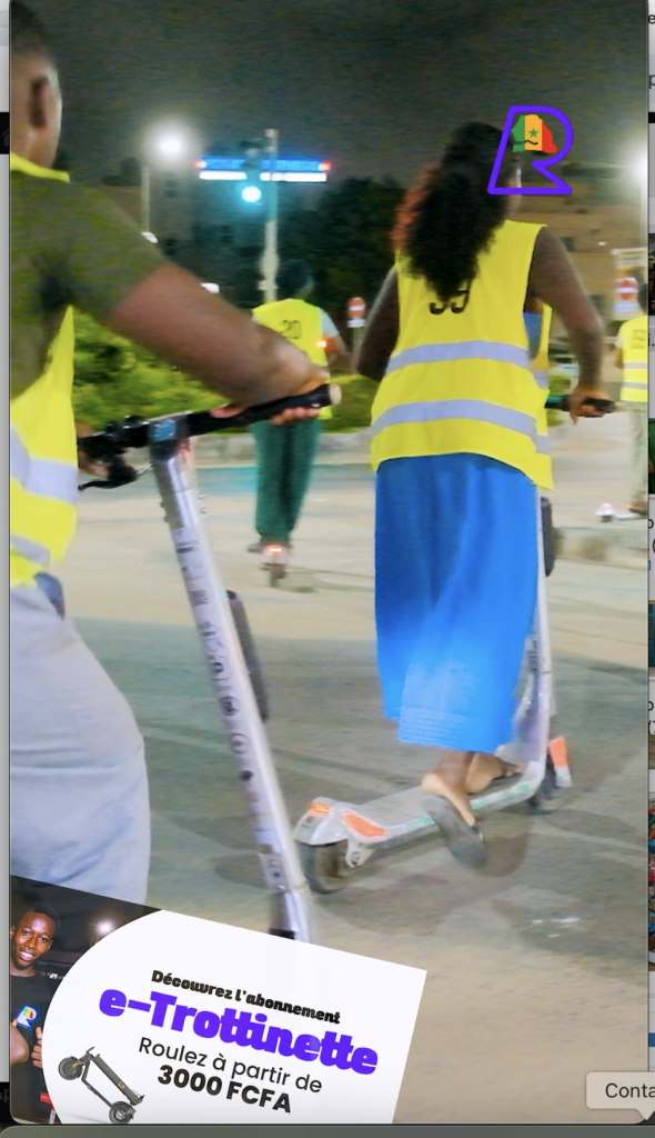 Reel publicitaire Reby Mobility DAKAR — aperçu du projet